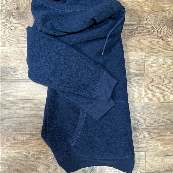Abercrombie & Fitch Navy Fleece Hoodie - Picture 2 of 2